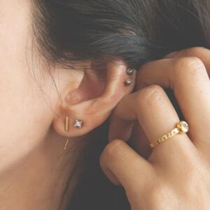 Chan Luu Horn Earrings